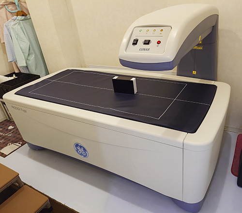 当院で使用している骨密度測定装置PRODIGY Fuga-C Lite